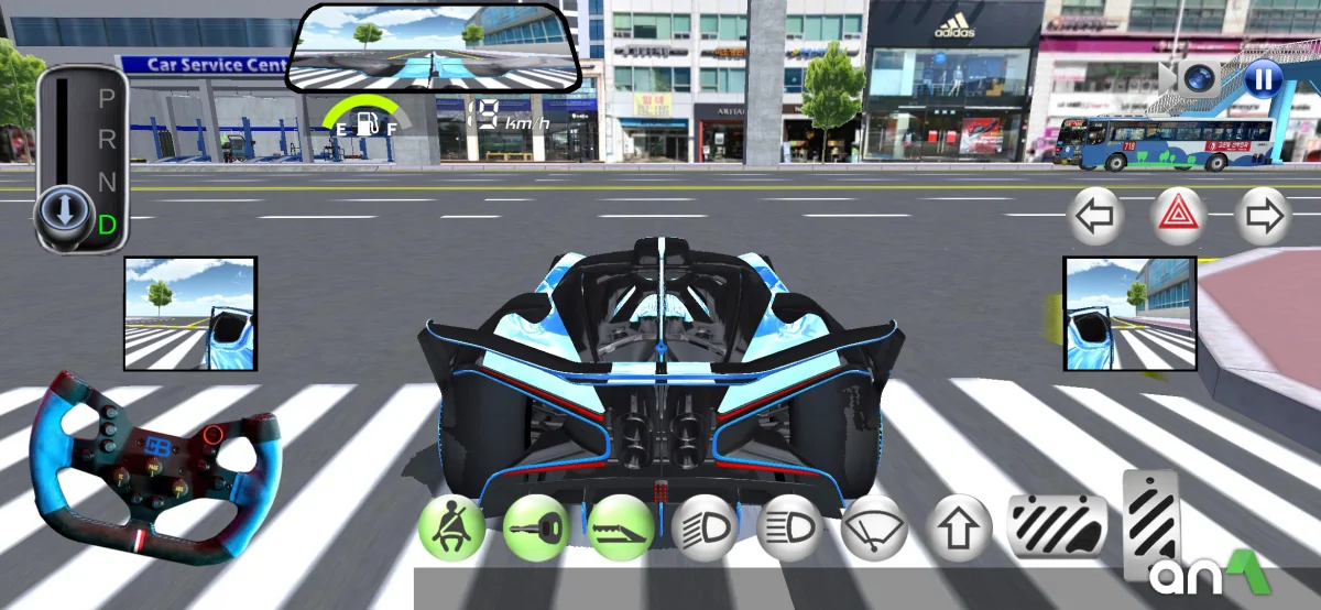 3D Driving Class Mod Apk gameplay screenshot 1