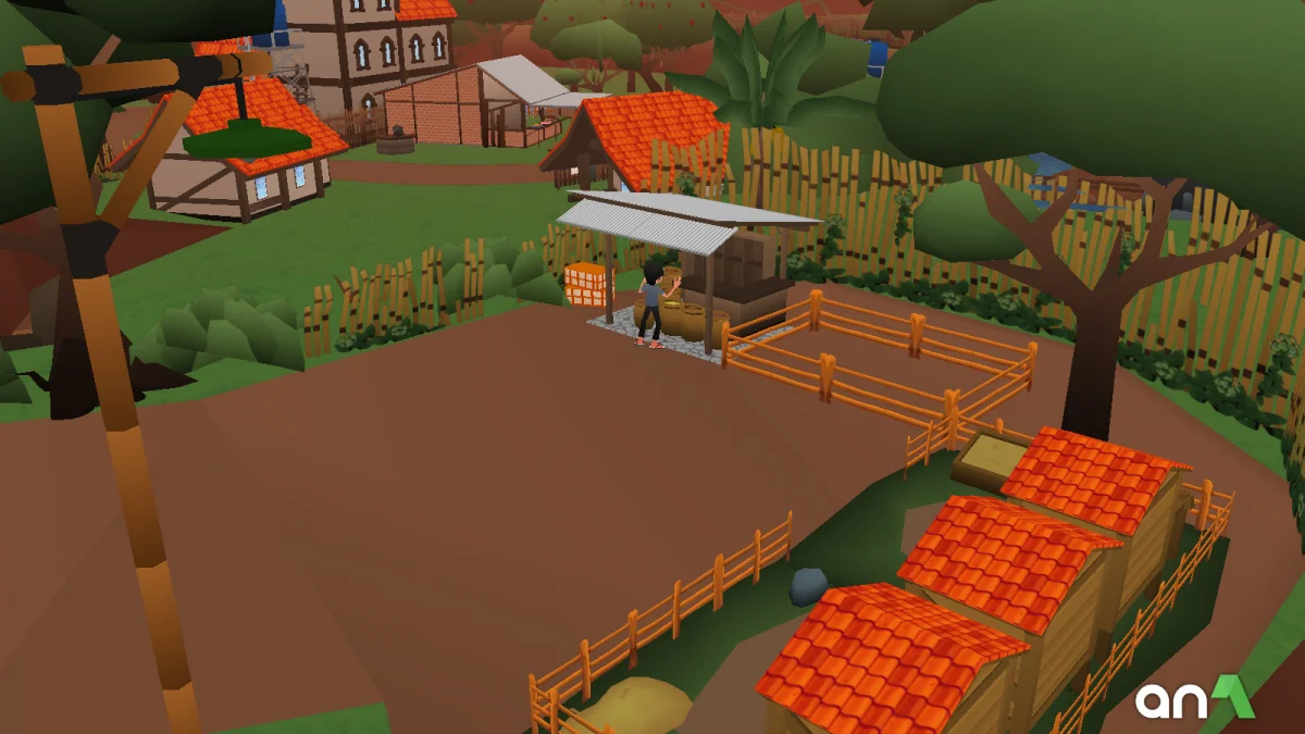 Aku si Juragan Ayam Mod Apk gameplay screenshot 1