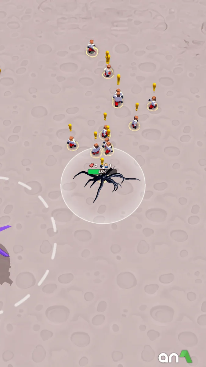 Alien Invasion Mod Apk gameplay screenshot 2