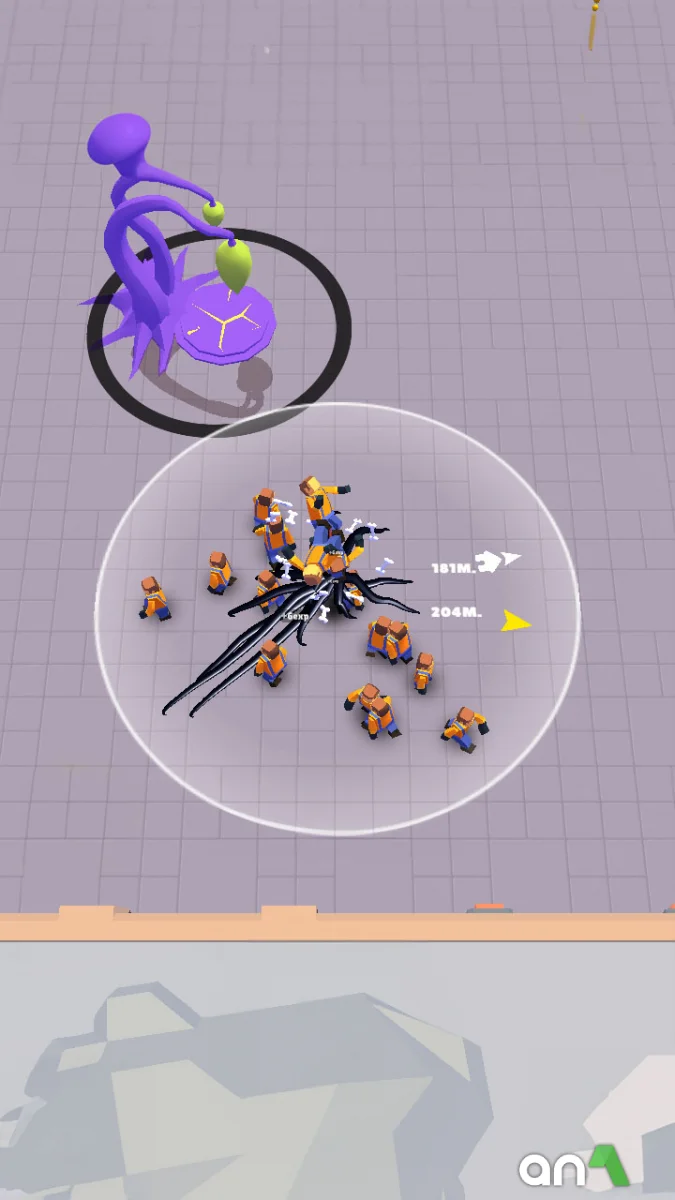 Alien Invasion Mod Apk gameplay screenshot 5