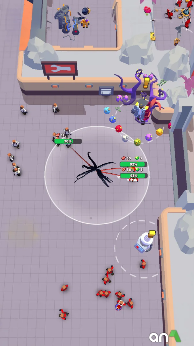 Alien Invasion Mod Apk gameplay screenshot 6