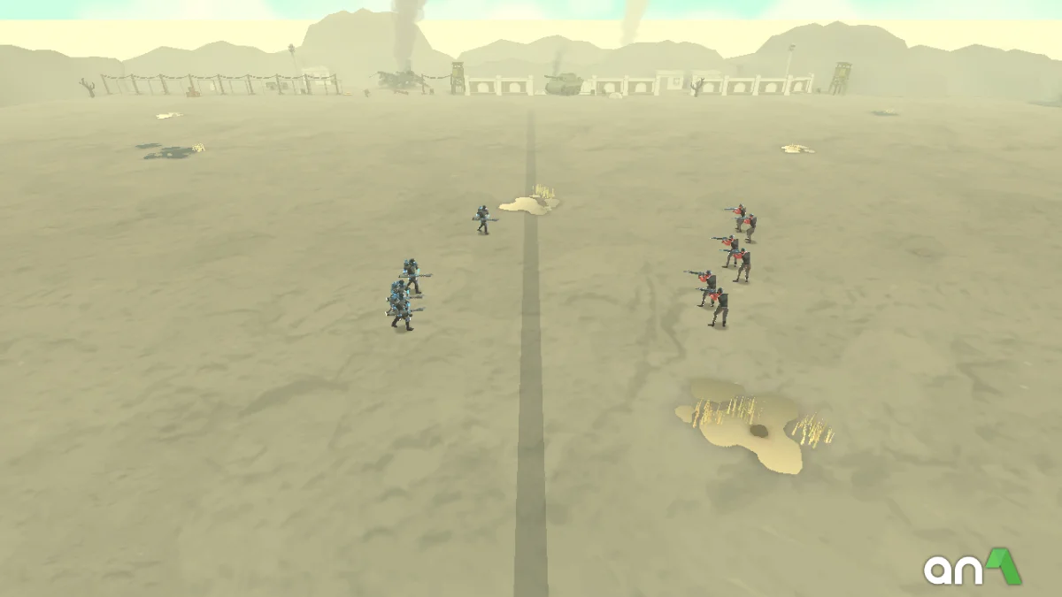 Army Battle Simulator Mod Apk gameplay screenshot 1