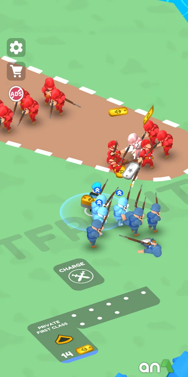 Army Commander Mod Apk gameplay screenshot 2