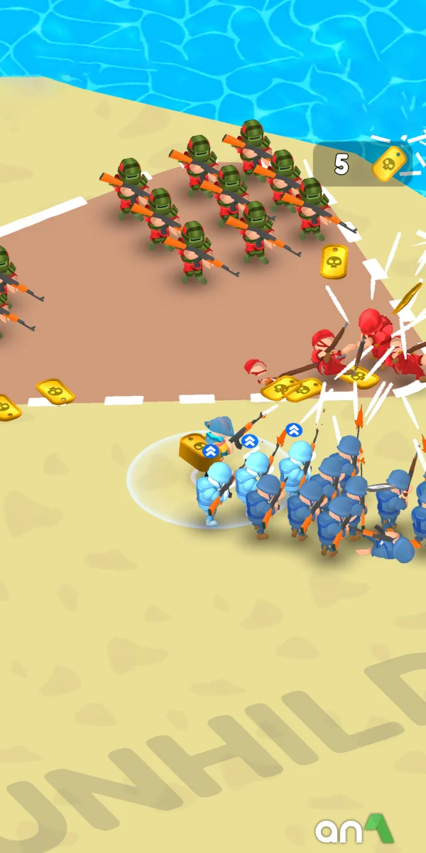 Army Commander Mod Apk gameplay screenshot 5