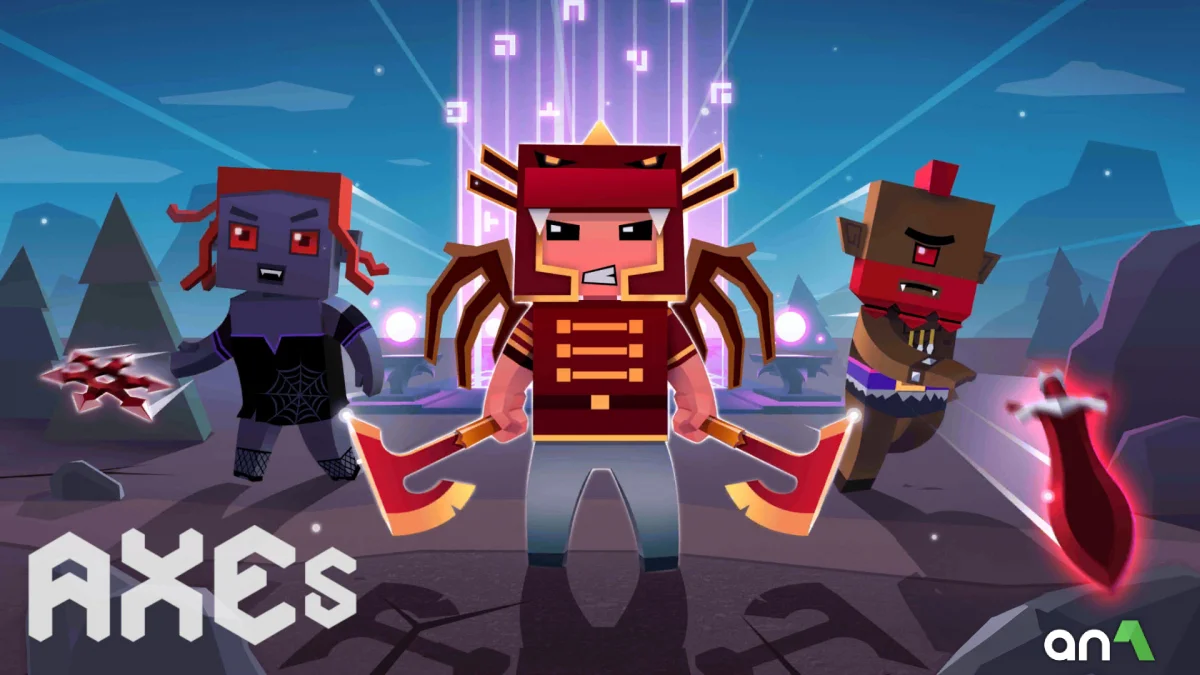 AXES.io Mod Apk gameplay screenshot 1
