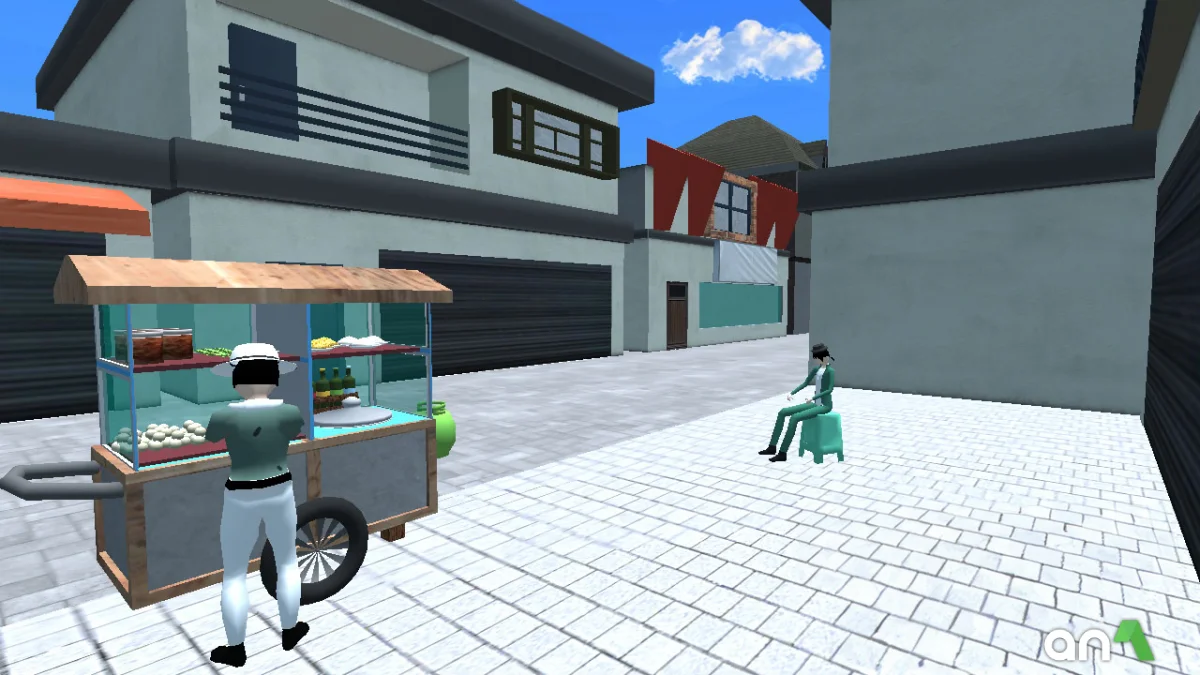 Bakso Simulator Mod Apk gameplay screenshot 1