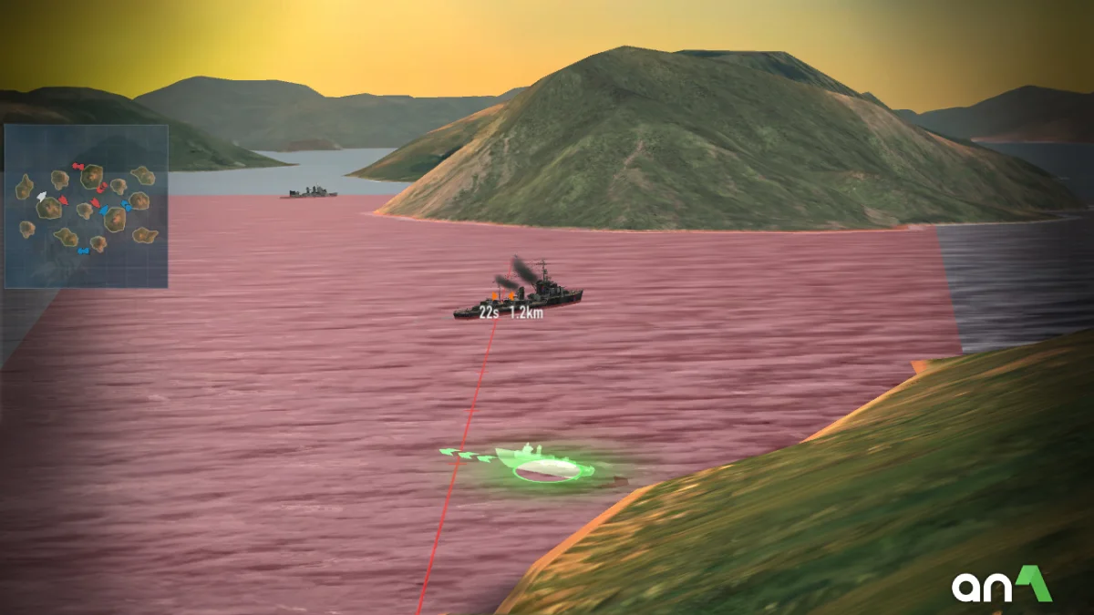 Battle of Warships Mod Apk gameplay screenshot 4