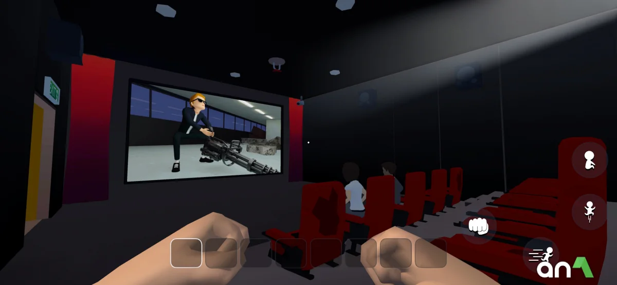 Bioskop Simulator Mod Apk gameplay screenshot 3