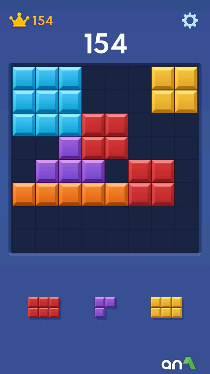 Block Blast Mod Apk gameplay screenshot 3