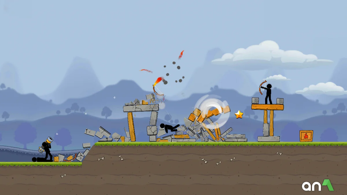 Boom Stick Mod Apk gameplay screenshot 3