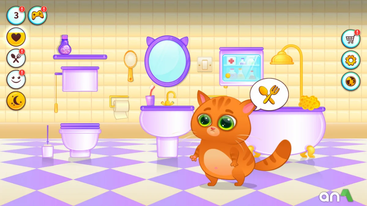 Bubbu Mod Apk gameplay screenshot 1