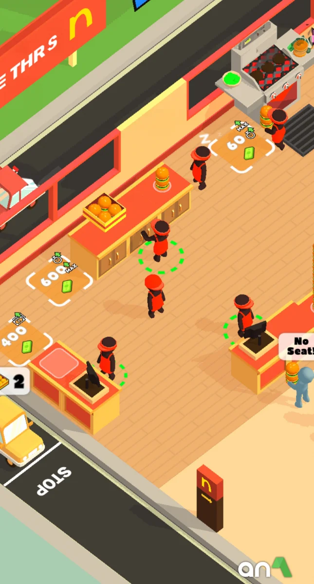 Burger Please! Mod Apk gameplay screenshot 4