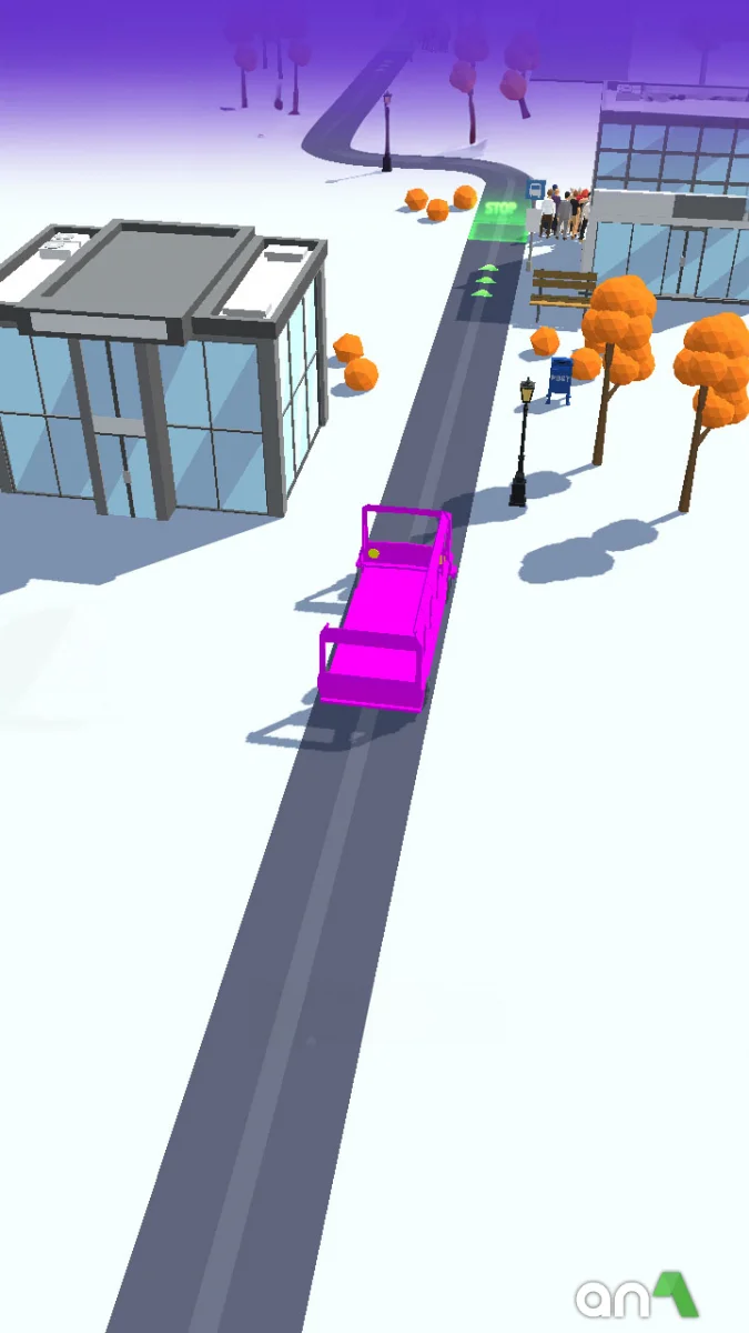 Bus Arrival Mod Apk gameplay screenshot 1