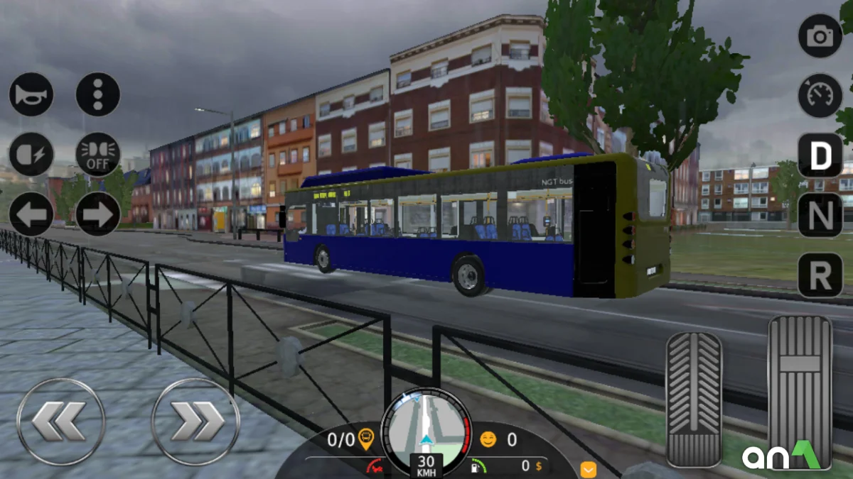 Bus Simulator: EVO Mod Apk gameplay screenshot 1