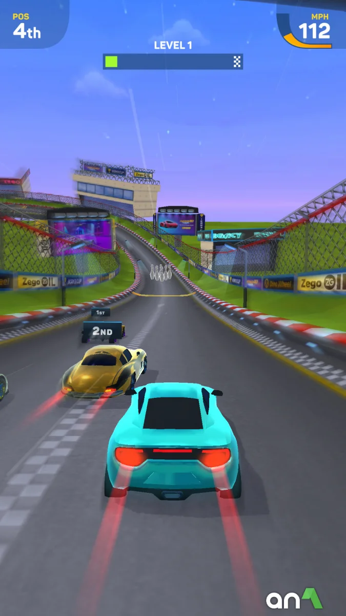 Car Race 3D Mod Apk gameplay screenshot 2