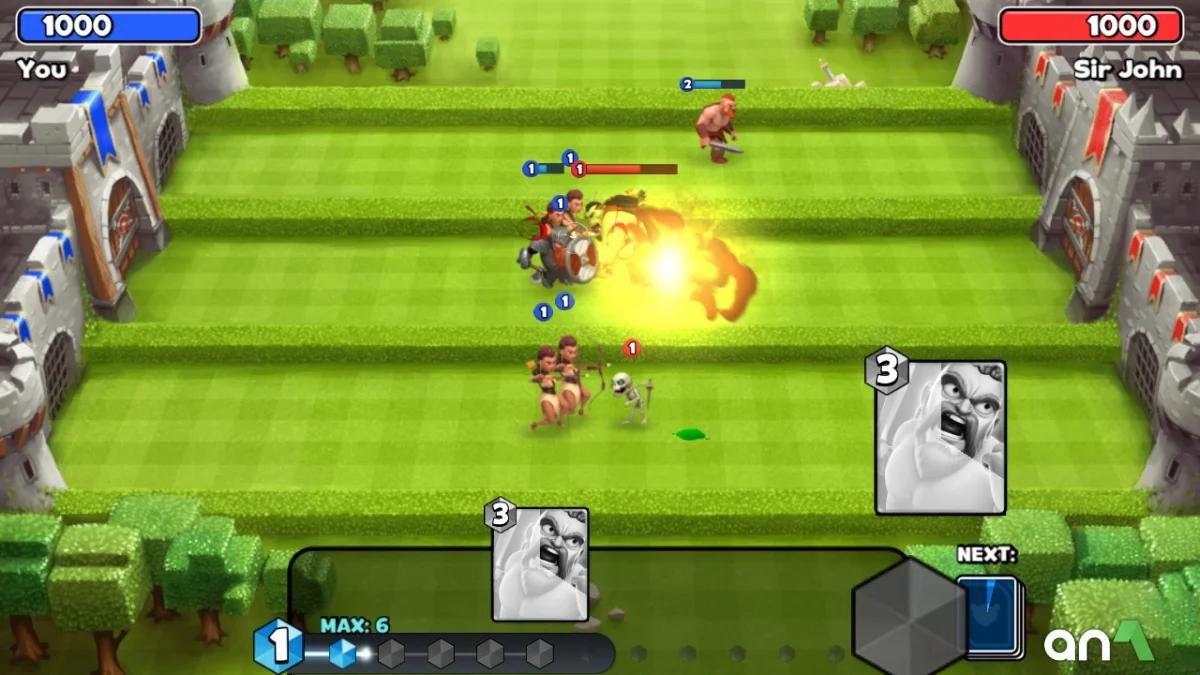 Castle Crush Mod Apk gameplay screenshot 2