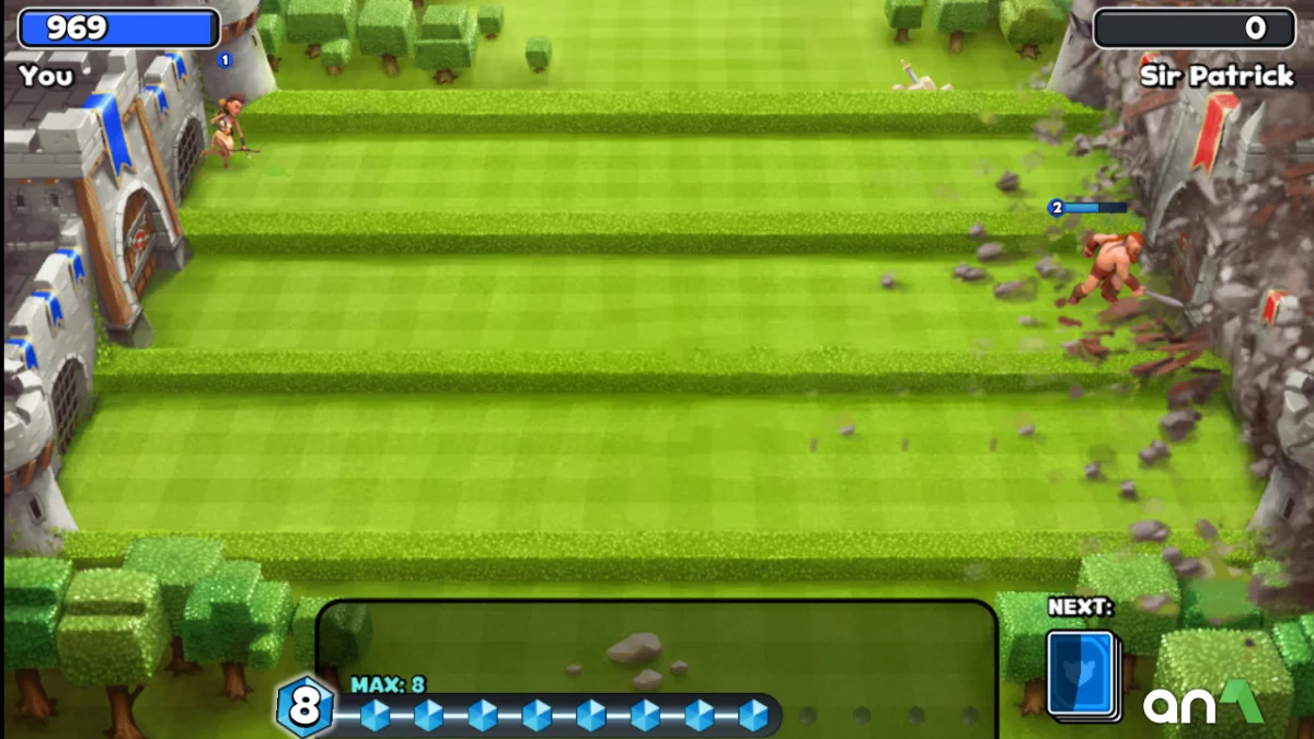 Castle Crush Mod Apk gameplay screenshot 3