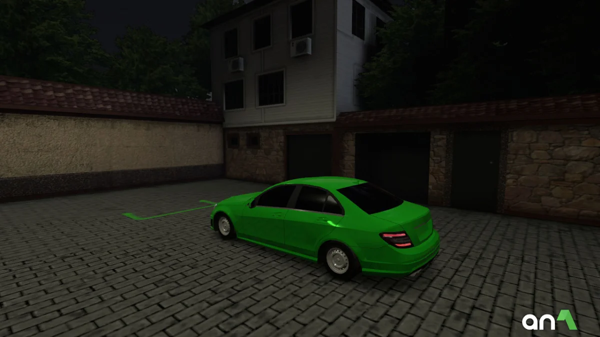 Caucasus Parking Mod Apk gameplay screenshot 2