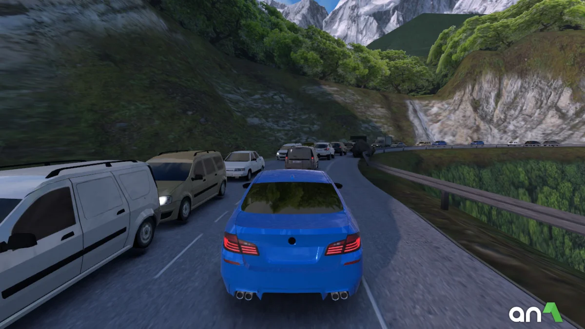 Caucasus Parking Mod Apk gameplay screenshot 3