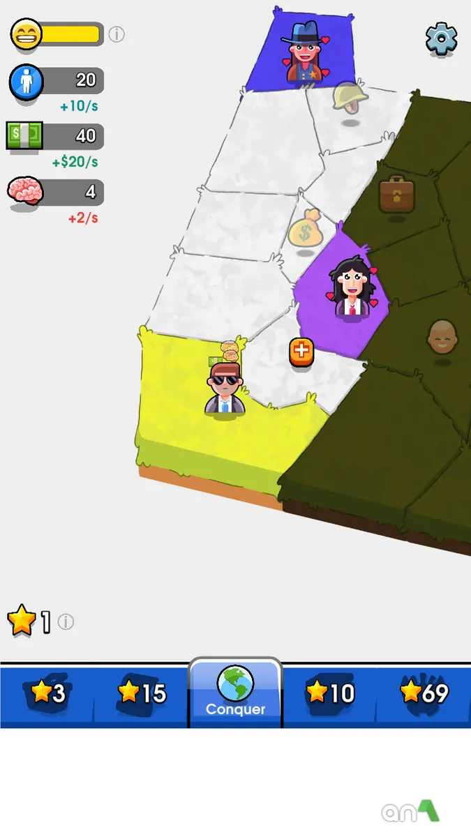 Conquer Countries Mod Apk gameplay screenshot 2