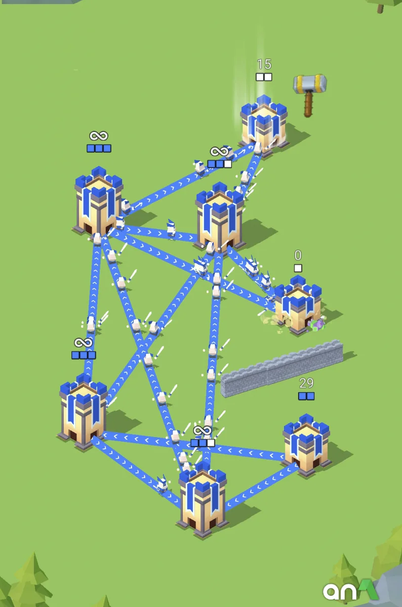 Conquer the Tower: Takeover Mod Apk gameplay screenshot 6