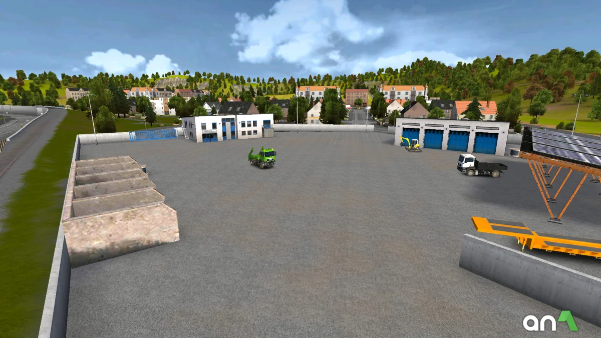 Construction Simulator 2014 Mod Apk gameplay screenshot 2