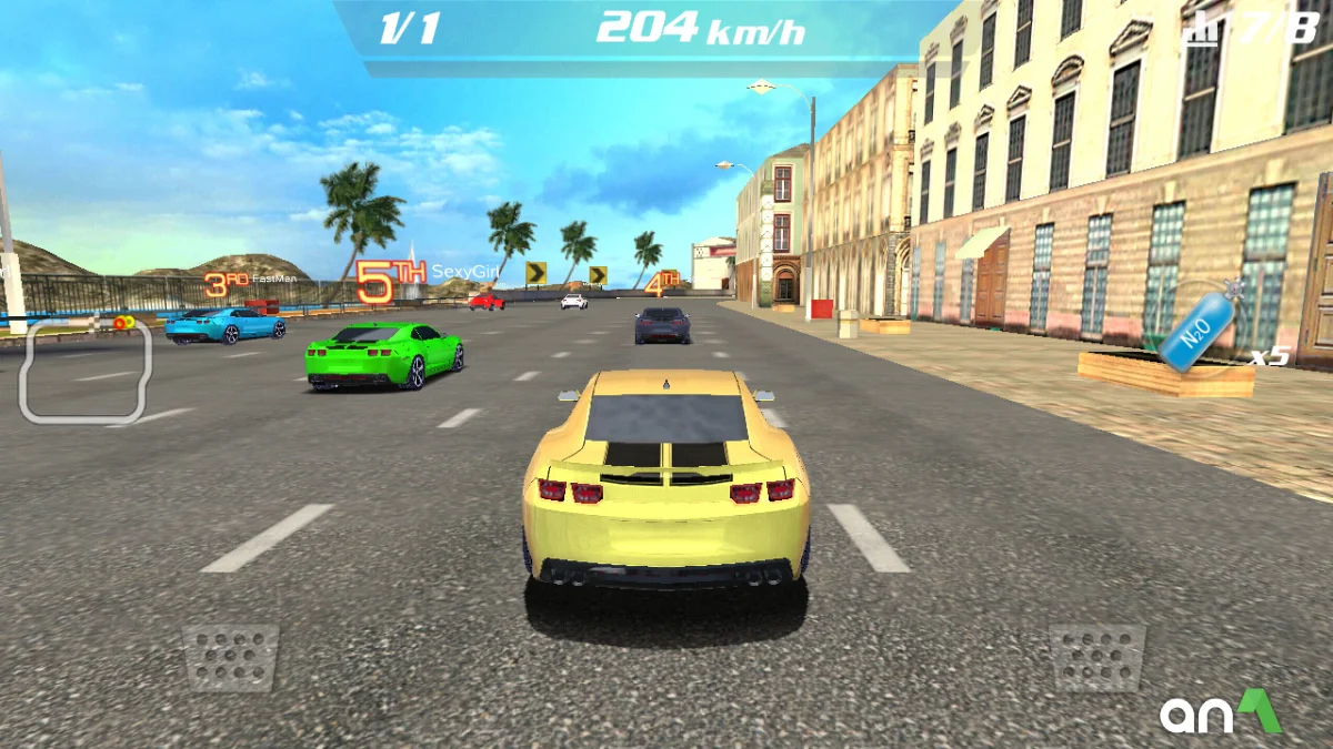 Crazy for Speed 2 Mod Apk gameplay screenshot 1