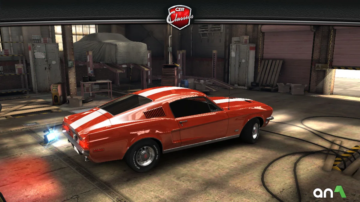 CSR Classics Mod Apk gameplay screenshot 1