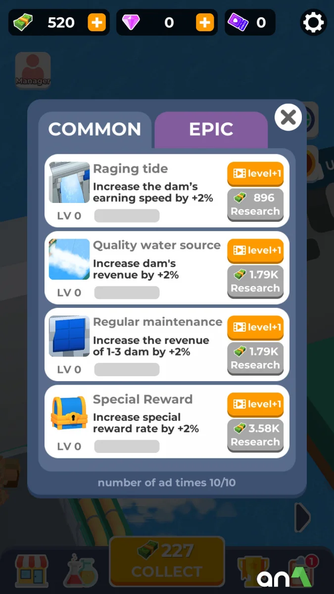 Dam Builder Mod Apk gameplay screenshot 4