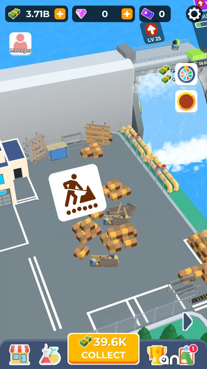 Dam Builder Mod Apk gameplay screenshot 6