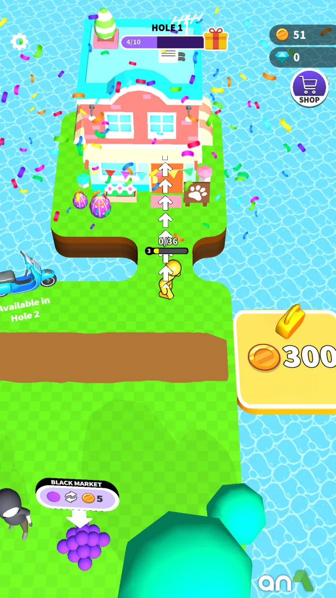 Dig Deep Mod Apk gameplay screenshot 5