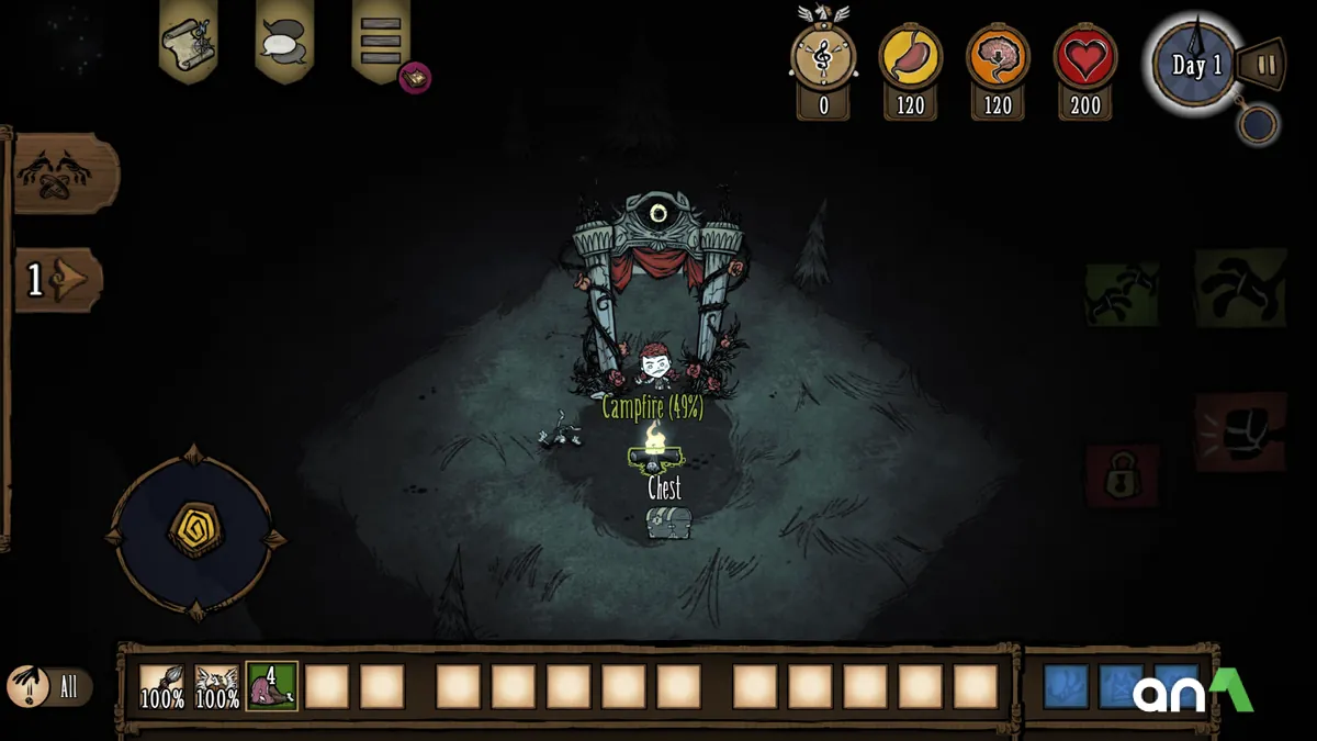 Don't Starve Together Mod Apk gameplay screenshot 4
