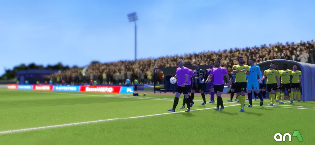 Dream League Soccer 2022 Mod Apk gameplay screenshot 1