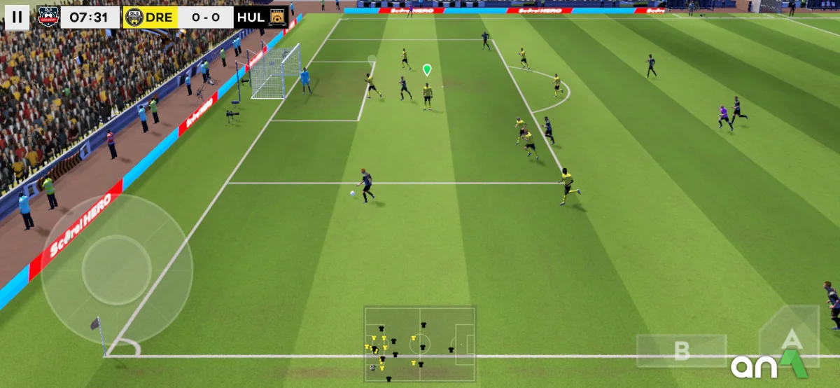 Dream League Soccer 2022 Mod Apk gameplay screenshot 3