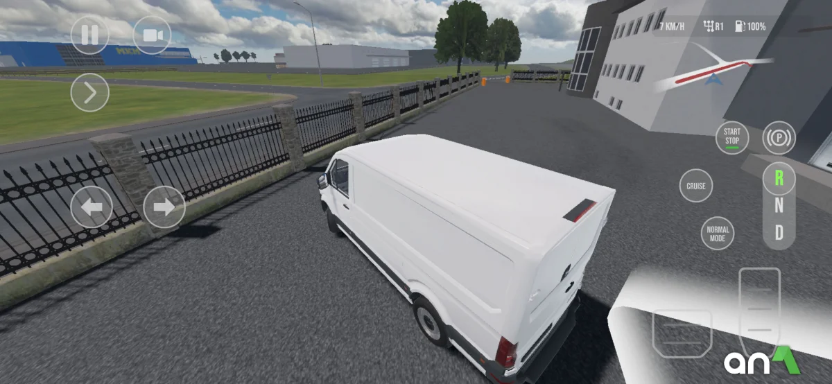 Drive Real Truck Simulator Mod Apk gameplay screenshot 2