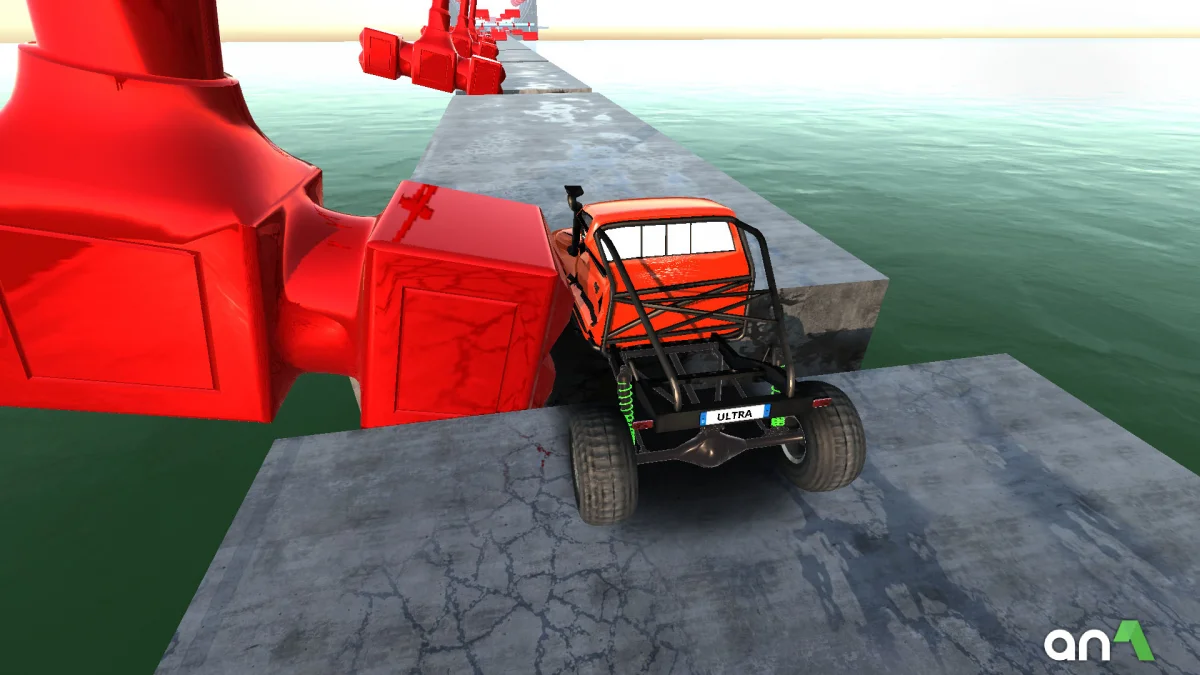 DriveCSX Car Crash Simulator Mod Apk gameplay screenshot 3