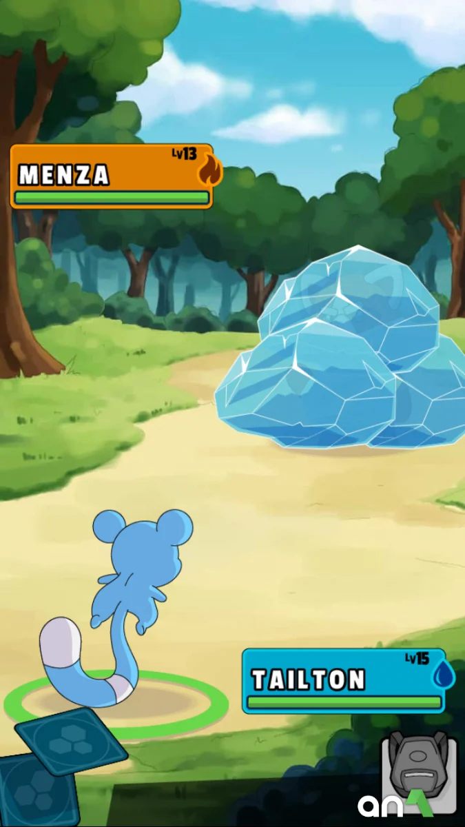 Dynamons World Mod Apk gameplay screenshot 2