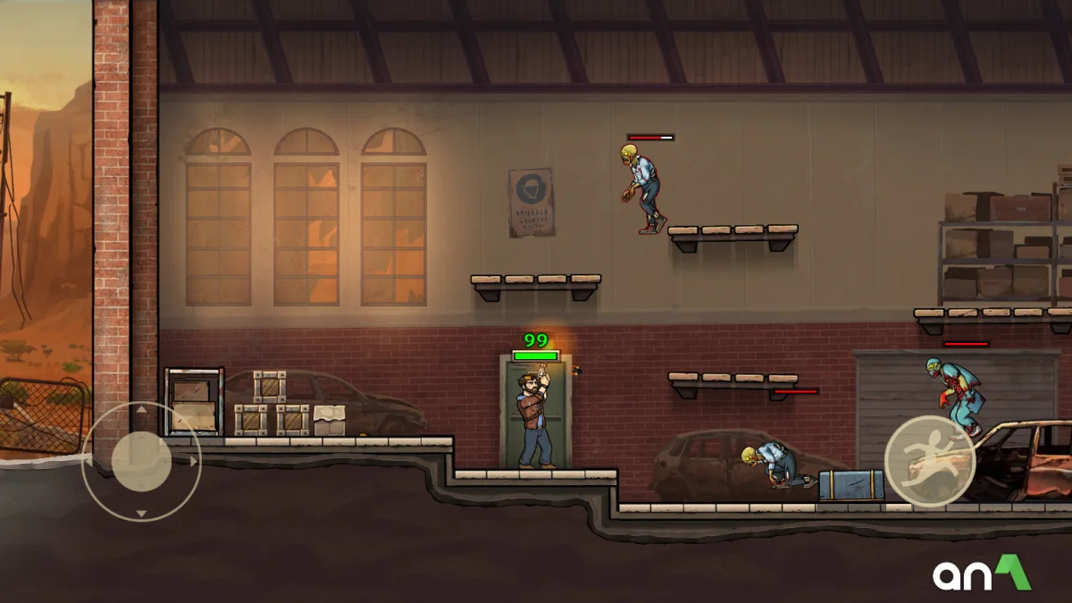 Earn to Die Rogue Mod Apk gameplay screenshot 1