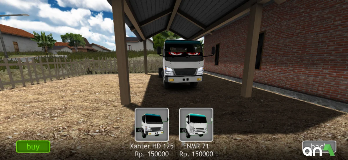 ES Truck Simulator ID Mod Apk gameplay screenshot 1