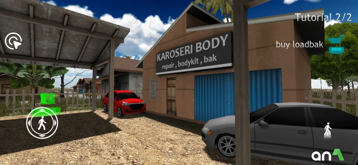 ES Truck Simulator ID Mod Apk gameplay screenshot 3