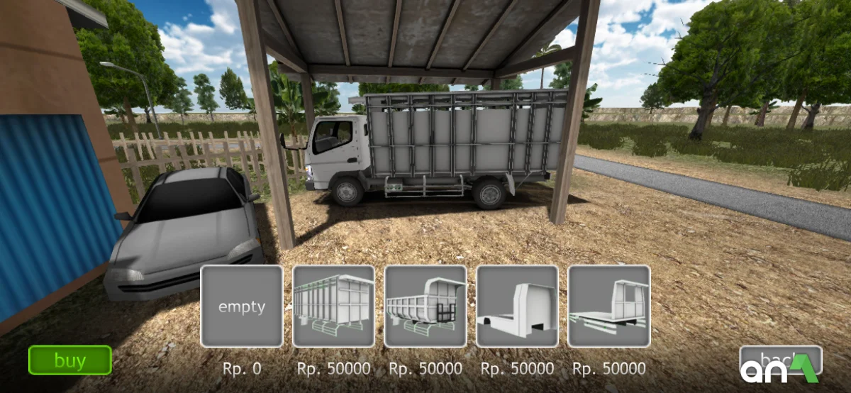 ES Truck Simulator ID Mod Apk gameplay screenshot 4