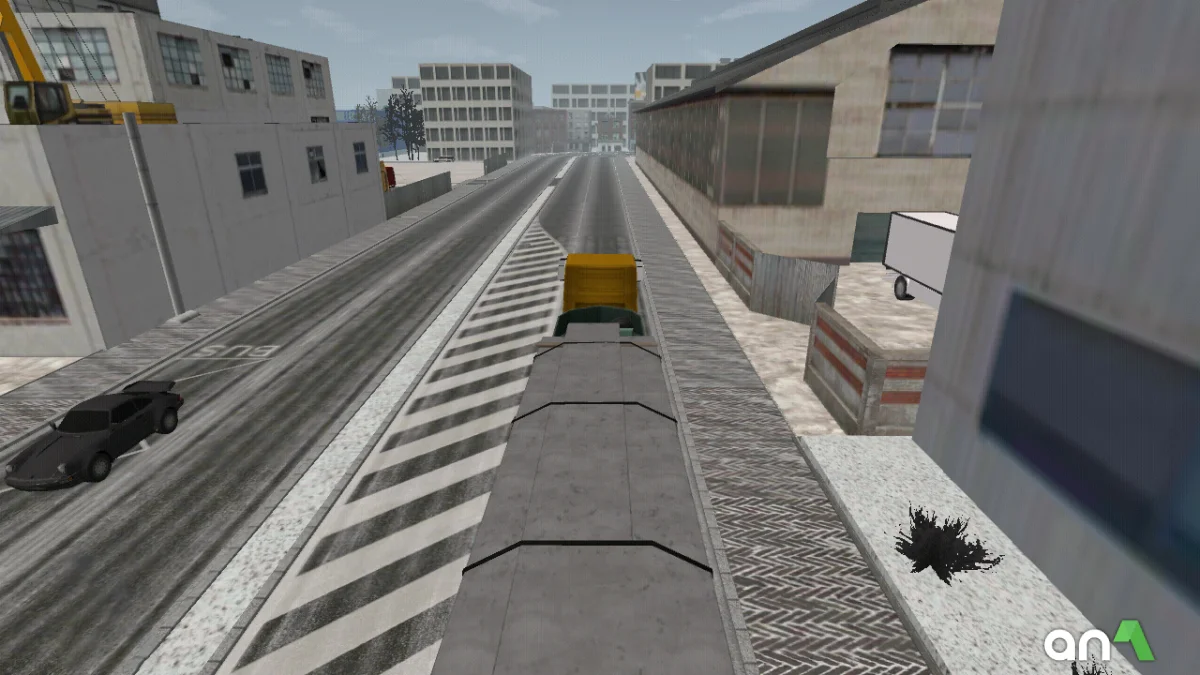 European Truck Simulator Mod Apk gameplay screenshot 3