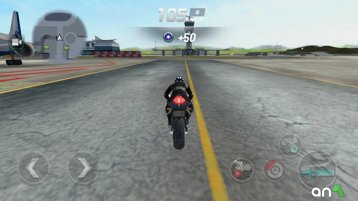 Extreme Motorcycle Simulator Mod Apk gameplay screenshot 4