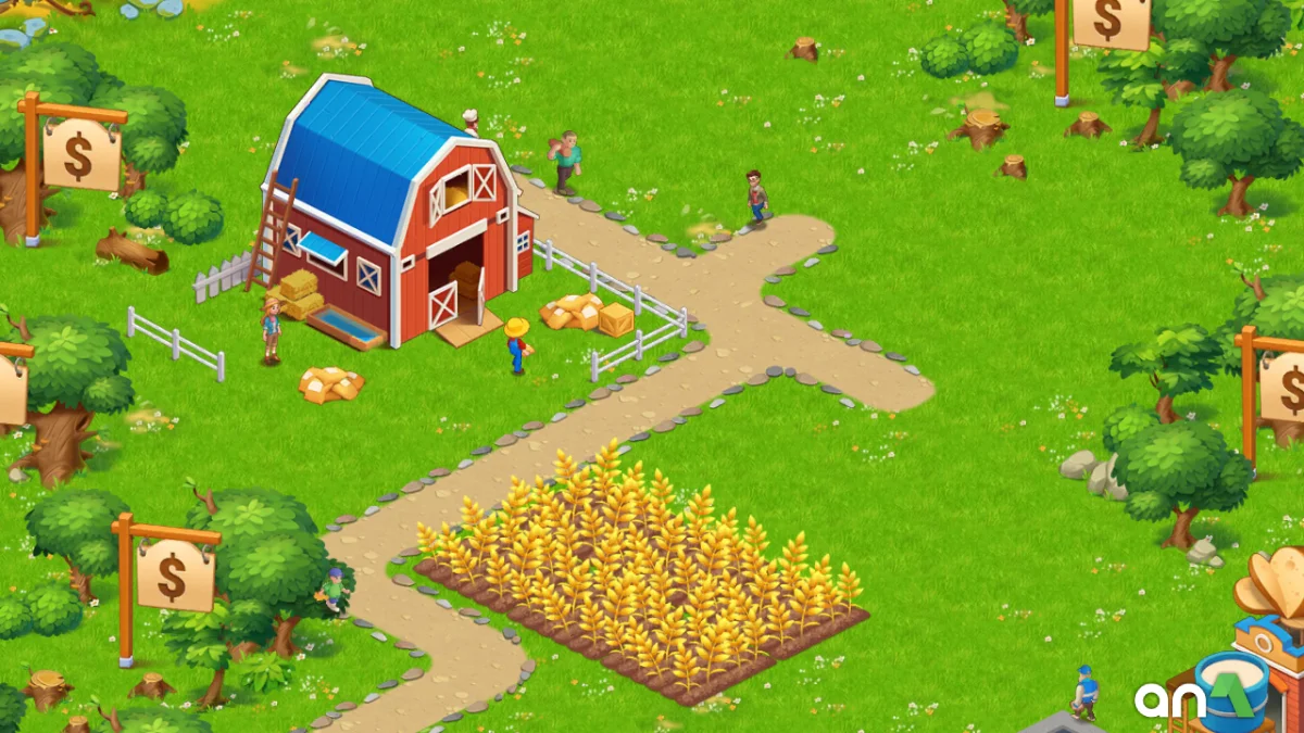 Farm City Mod Apk gameplay screenshot 1