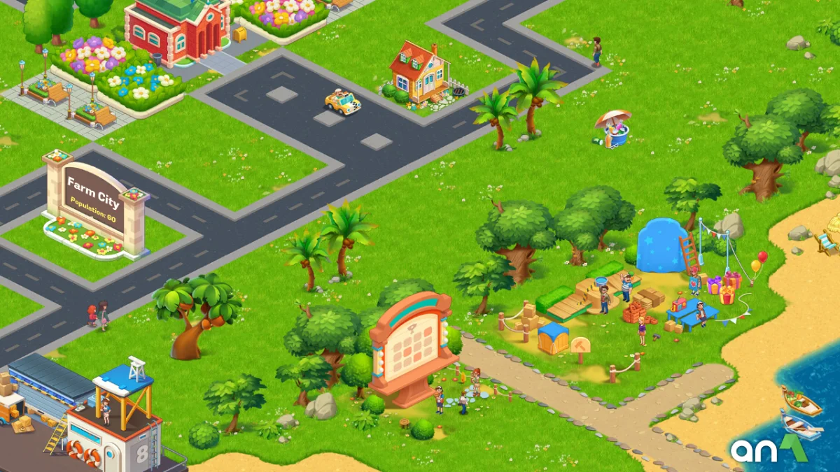 Farm City Mod Apk gameplay screenshot 2