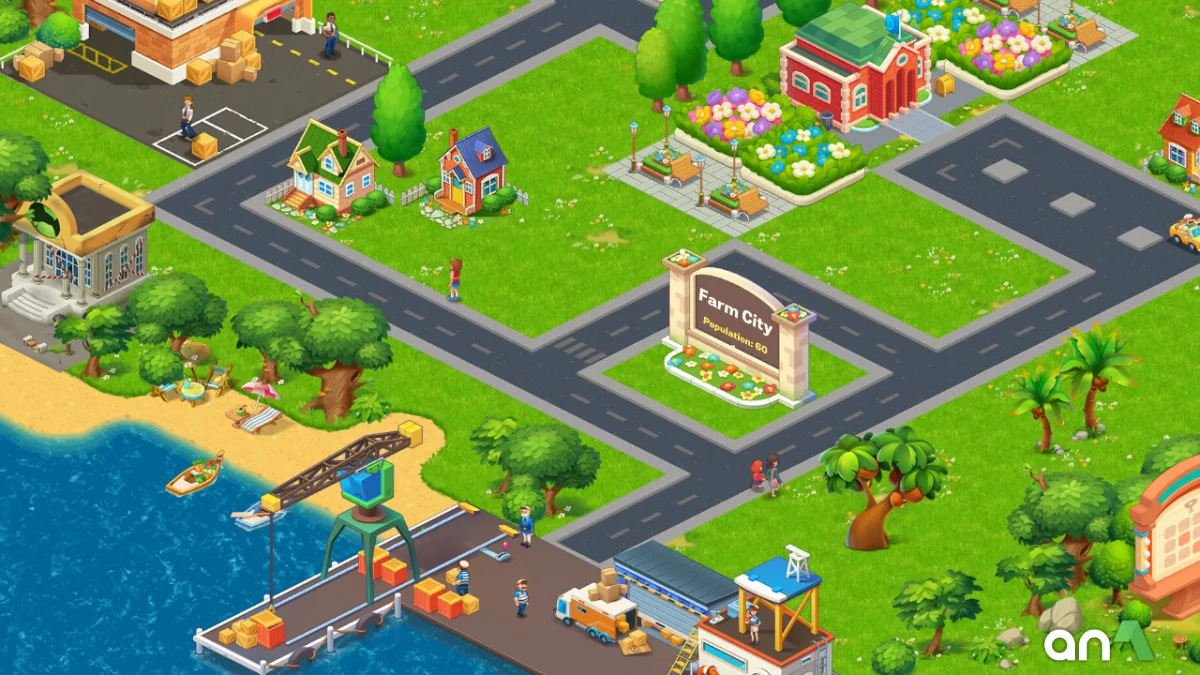 Farm City Mod Apk gameplay screenshot 3