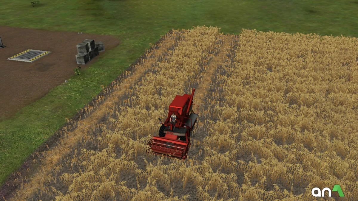Farming Simulator 14 Mod Apk gameplay screenshot 1