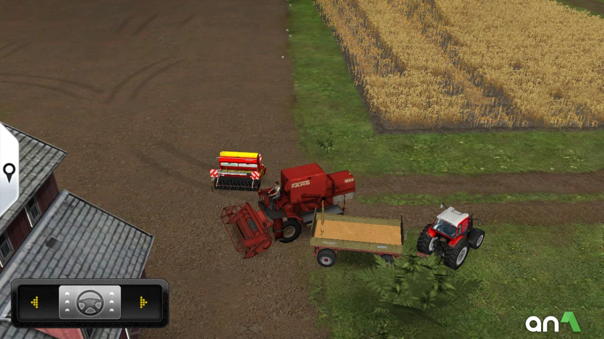 Farming Simulator 14 Mod Apk gameplay screenshot 2