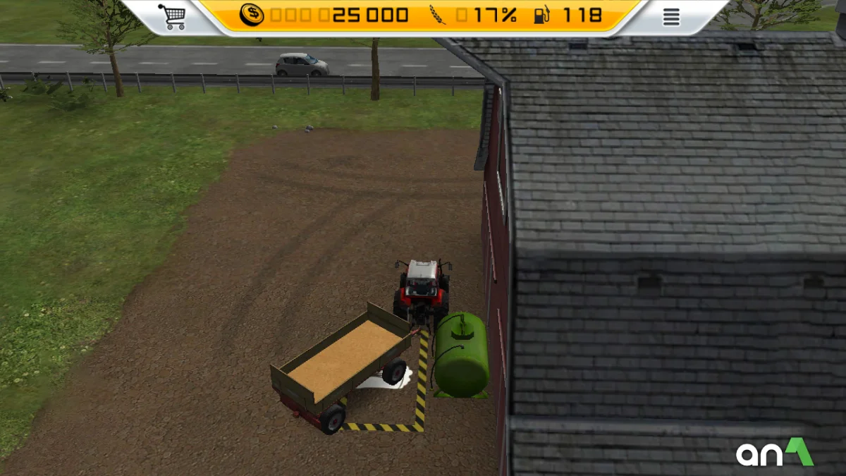 Farming Simulator 14 Mod Apk gameplay screenshot 3