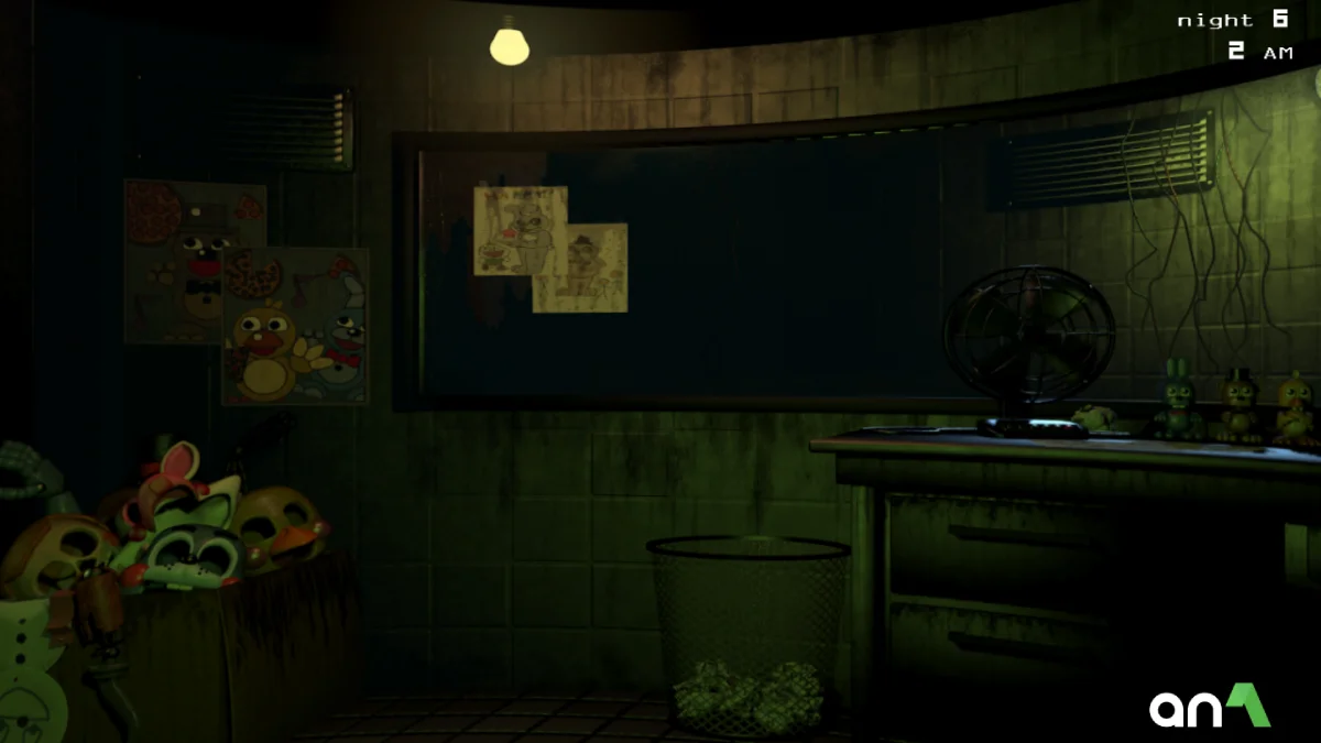 Five Nights at Freddy's 3 Mod Apk gameplay screenshot 3